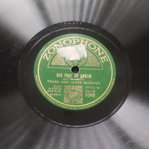 Zonophone 78rpm record serial - 78rpm,