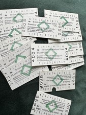 Stamford Vintage Platform Tickets x 24!