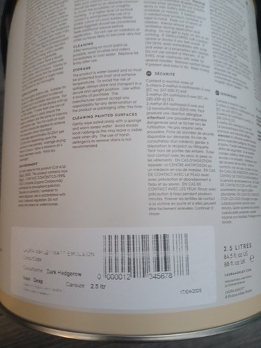 Laura ashley 5liter - ashley, 2.5liter