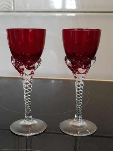 Pair glasses red clear - red, &