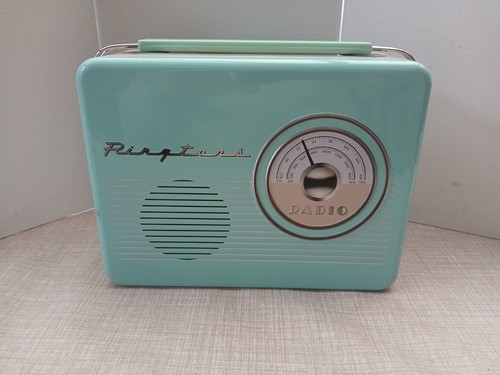 Ringtons radio tin blue - tin,