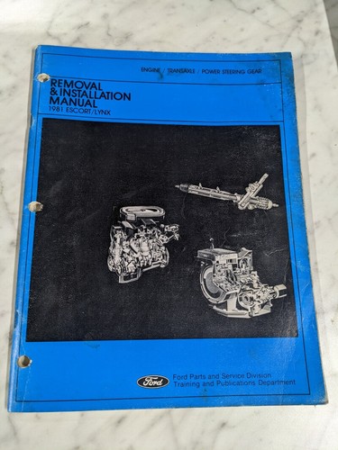 Ford escort lynx engine - ford,