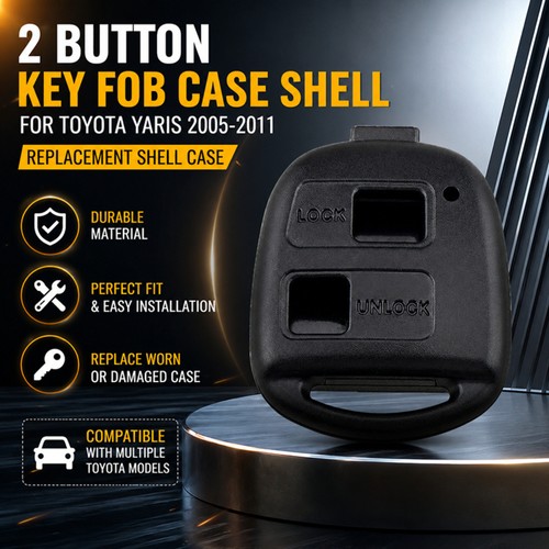 Button key fob case shell - button,