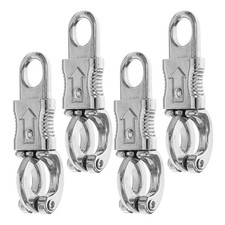  4pcs Quick Release Snap Hooks: Horse Harness Equestrian Training Horse Saddles