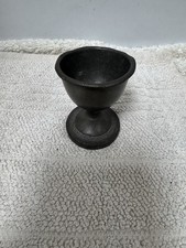 Antique Pewter Egg Cup 6cm
