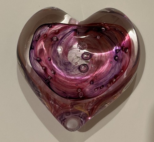 Gorgeous glass love heart - gorgeous,