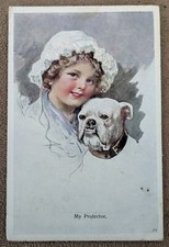 Girl Child & Bulldog "My