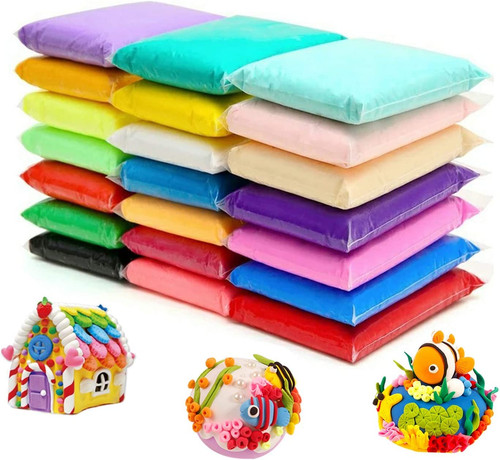 Colors air dry clay magical - air,