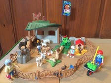 Playmobil 6635 Childrens Petting Zoo Complete (No Box)