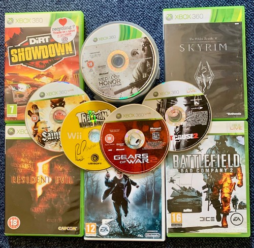 Xbox 360 wii games bundle - xbox,