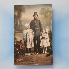 Comic Policeman Postcard C1910