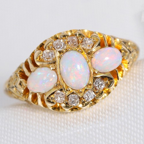 Victorian 18ct yellow gold - victorian,