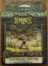 Hordes Miniature Circle Orboros Razorwing Griffon Lt Warbeast by Privateer Press