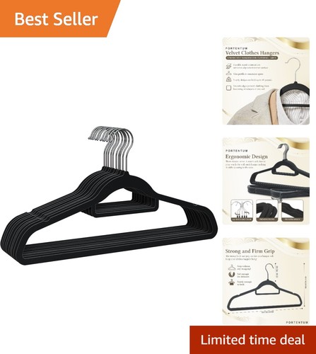 Luxury velvet hangers set - luxury, of