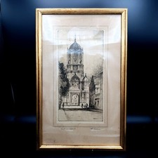 Vintage F. Robson Etching "Tom