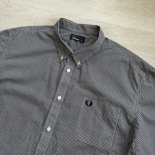 Fred perry gingham check short - perry,