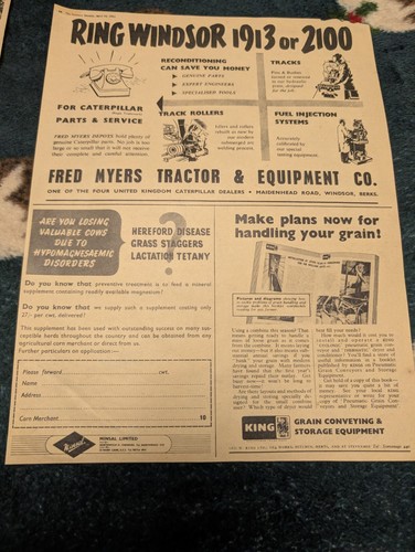 Vintage 1953 farming - 1953,