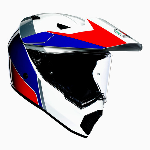 Agv ax9 red white motorcycle - agv,
