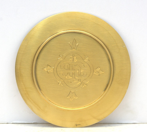 Vintage sterling silver disk - vintage,