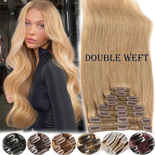 Clip double weft hair - double,