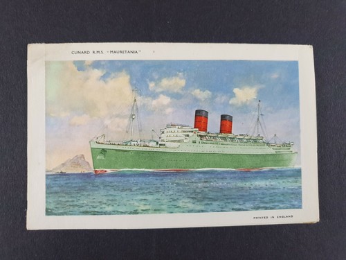 Cunard mauretania - cunard,