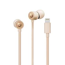 Beats urBeats3 Earphones with Mic In-Ear Wired Lightning Noise Isolating - Gold