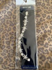 Brand New Silver Plated Diamanté/Crystal Bracelet. Bargain.