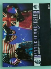 Marvin Hagler V Tony Sibson Official On Site Programme