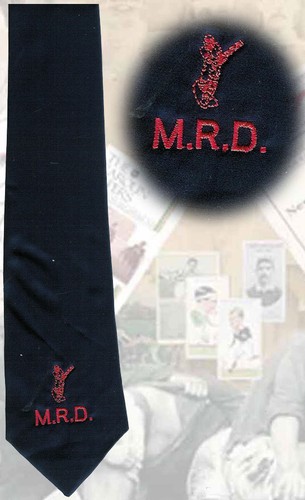 Navy cricket tie a cricketer - tie,