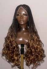  Knotless braided wig, french