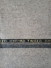 OXFORD TWEED WOOL MIX FABRIC