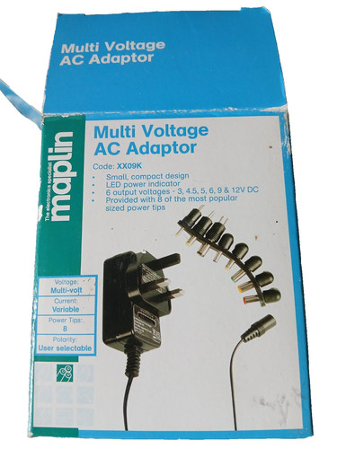 Multi voltage adaptor - voltage, ac