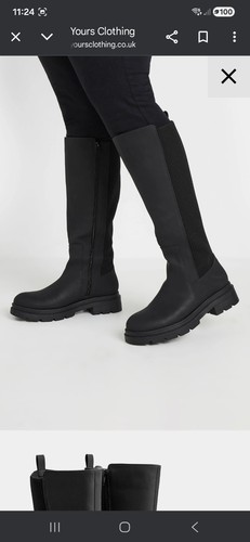 Wide calf knee high boots - calf,
