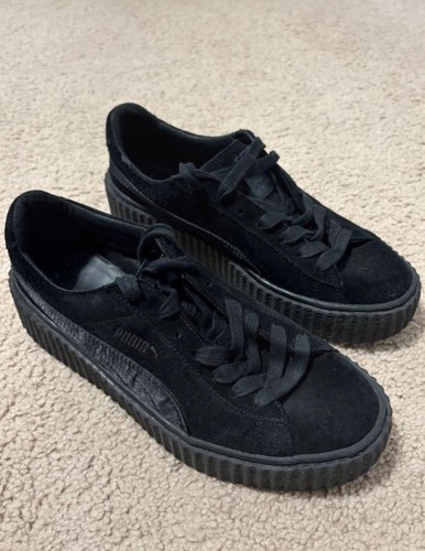 Suede black puma fenty - black, by