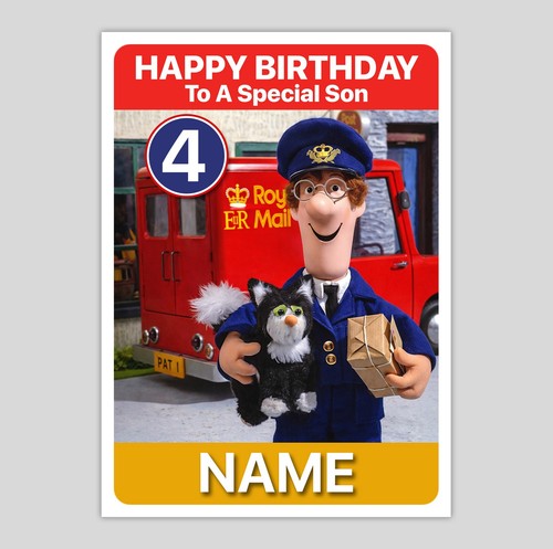 Postman pat personalised - pat,