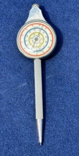 Vintage opisometer map - opisometer,
