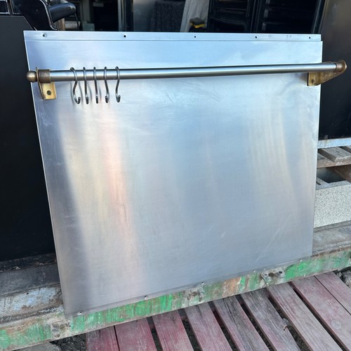 Lacanche brass splashback - lacanche,