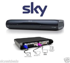 SKY HD BOX AMSTRAD DRX595 (NEW SMALL SLIMLINE BOX) 