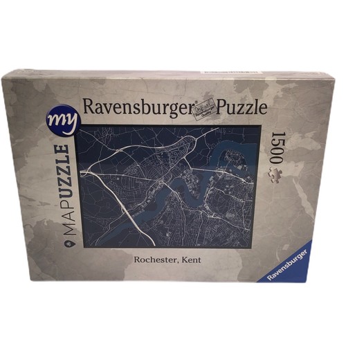 Ravensburger map puzzle jigsaw - map,
