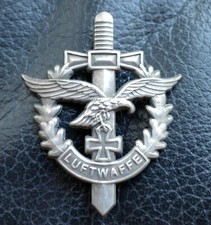 German Air force Luftwaffe pin badge Iron Cross Sword Eagle Repro