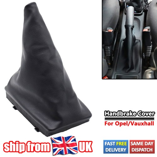 Leather handbrake gaiter - leather,