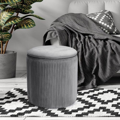Ottoman storage pouffe seat - ottoman,
