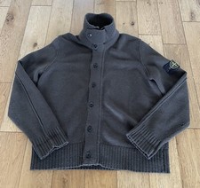 Stone Island  High Neck Cardigan Knit / Khaki / Large (XL)