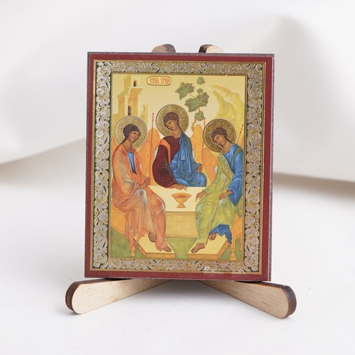 Holy trinity orthodox icon - holy,