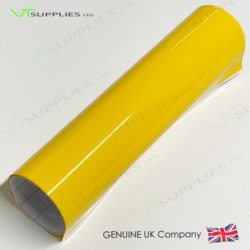 Gloss yellow vinyl - yellow,