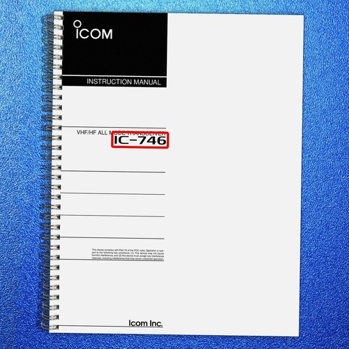 Icom 746 vhf - vhf, mode