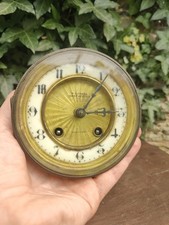 French Striking Clock Movement 8 Day   4.75" Bezel. 4.25" Sleeve