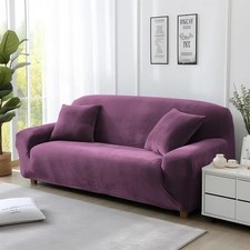 Velvet Sofa Cover Elastic
