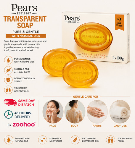 Pears transparent soap x - soap,