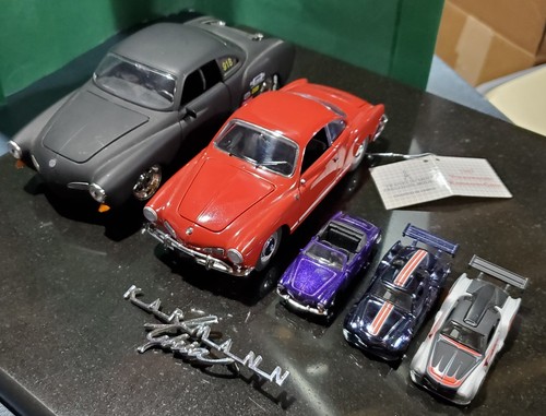 Karmann ghia diecast lot - ghia,